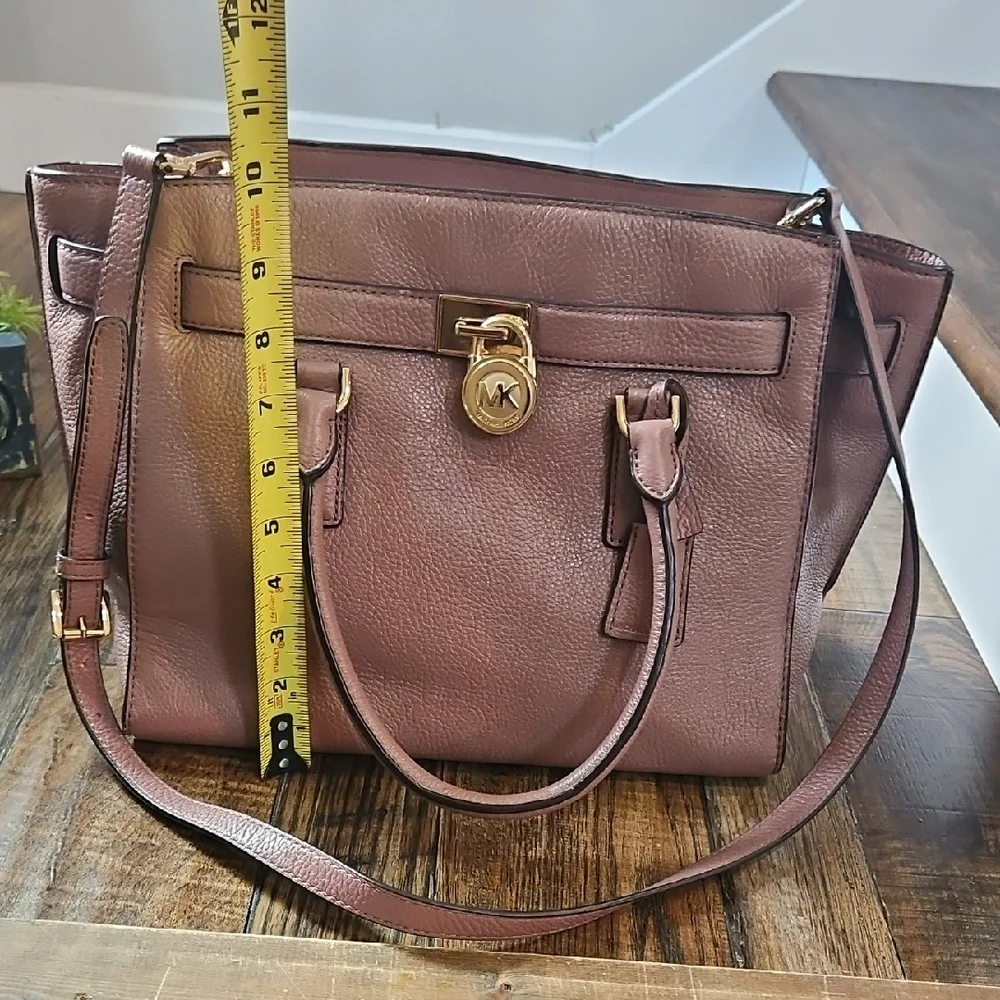 Michael Kors‎ Purple Leather Shoulder Bag